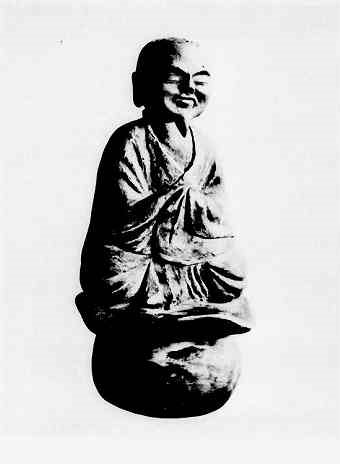 Self-portrait, Sado Kuhondō. Source: Yanagi (1925) photo book, no. 15