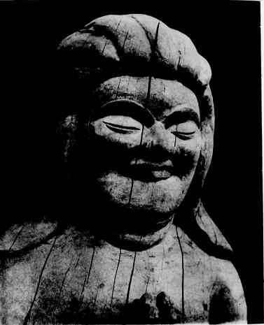 Shōtoku Taishi (enlarged detail). Source: Yanagi (1925) photo book, no. 39