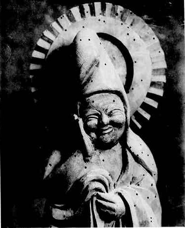 Seven Kannon at Kyōan-ji (detail view). Source: Yanagi (1925) photo book, no. 98