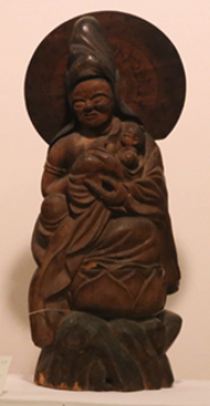 Koyasu Kannon Bosatsu (seated with child; Sogo 2015)